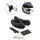 SUPPORT POUR PORTE BIDON NEWTON RESINE NOIR FIXATION CINTRE/POTENCE/TIGE DE SELLE - COMPATIBLE DIAMETRE 22 à 36 mm