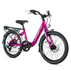 CONVENTIONAL BICYCLE MTB 20 LEADER FOX GAMP 2026 FILLE FUCHSIA 6-SPEED (SIZE CHILDREN'S 120 TO 135 cm)