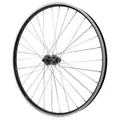 MTB WHEEL BRAKE SHOE LOCKING 26" M670 COMBO PLUS REAR BLACK HUB SHIMANO QC300 10/9/8-SPEED COMPATIBLE 11/10/9-SPEED RIM 21C 32 SPOKES -WEIGHT MAX 150 kg