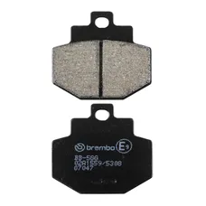 PLAQUETTE DE FREIN BREMBO POUR PIAGGIO 125 VESPA GTS TOURING 2018>2019 AR, 300 VESPA GTS IE 2012>2015 AR / GILERA 125 RUNNER VX 2001>2012 4T AR (SCOOTER CARBONE CERAMIQUE) -07047CC