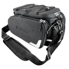 BAG REAR BICYCLE RACKTIME ODIN 2.0 BLACK MOUNTING KIT CARRIER (L 37 cm X L 24 cm X H 24 cm) - COMPATIBLE SYSTEM RACKTIME SNAPIT 2.0 (WITH SACOCHES SIDE RABATABLES) MONTE CHEZ SCOTT