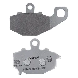 BRAKE PAD SET NISSIN FOR KAWASAKI 750 Z750 2004>2007 REAR, 1000 Z1000 2003> REAR, 650 ER-6F 2006>2016 REAR, 650 KLE VERSYS 2007>2014 REAR (A0625) (SEMI METAL) -ECE R90