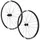 ROUES GRAVEL DISC 700 FIR GALAXIUM CENTERLOCK BLACK CASSETTE SHIMANO SH 12/11/10-SPEED THRU AXLE 12/100 AND 12/142 HEIGHT/PROFIL 26 mm (PAIR) - TUBELESS READY