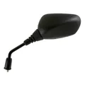 ADAPTABLE REAR-VIEW MIRROR YAMAHA 125 MAJESTY 2014> LEFT BLACK (OE 1DKF62801000) (CE APPROVED) -P2R SELECTION