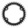 PLATEAU GRAVEL 4BRA D.110 POUR SHIMANO GRX MONO TA X110 ONE 36DTS COMPATIBLE RX600-RX810 NOIR 10/11V.