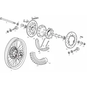Roue arrière