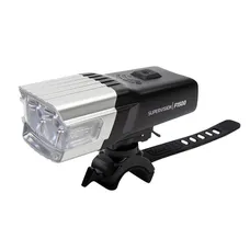 BICYCLE LIGHT USB FRONT ON HANDLEBAR ZEFAL SUPERVISION F1500 LUMENS BLACK