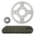 KIT CHAINE ADAPTABLE MBK 50 XPOWER 1996>2004 428 47x12 (DEMULTIPLICATION D'ORIGINE) -TOP PERFORMANCES