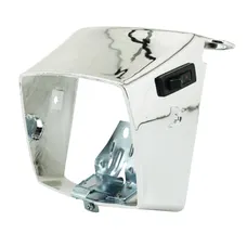 CAPOT PHARE/PROJECTEUR CYCLO ADAPTABLE PEUGEOT 103 MVL, VOGUE CHROME (AVEC PATTE ET RESSORT) -SELECTION P2R