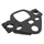 PLATINE SUPERIEURE DE FOURCHE CYCLO ADAPTABLE PEUGEOT 103 MVL, VOGUE NOIR -SELECTION P2R