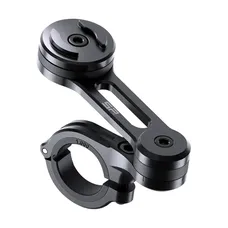 SMARTPHONE MOUNT MOTORCYCLE/BICYCLE SP CONNECT SOLD INDIVIDUALLY FITTING KIT HANDLEBAR SIZE EARTH ALUMINIUM BLACK ADJUSTABLE A 360- (DIAMETER 22,2, 25,4, 28,6, 31,8 mm)