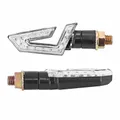 CLIGNOTANT UNIVERSEL REPLAY VIPER 15 LEDS BASE ABS TRANSPARENT/NOIR (L 76mm / H 30mm / L 18mm) (HOMOLOGUE CE) (PAIRE)