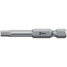 EMBOUT WERA 840/4 HEX PLUS Z 1/4 6 PANS/ALLEN 3 mm L 50 mm -MARQUE ALLEMANDE POUR LES ATELIERS