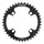 PLATEAU VAE/E-BIKE 4BRA D.104 POUR BOSCH / BROSE / YAMAHA / BAFANG / SHIMANO /SRAM STRONGLIGHT 40DTS MONO NOIR ACIER 10/9/8V.