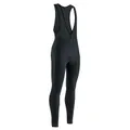 CYCLING SHORTS/COLLANT LONG GIST BIB STRAPS SUPREMO FOR TEMPERATURE -5- BASE 3 DENSITY BLACK L -5654