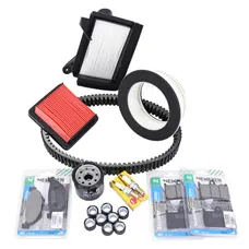 KIT ENTRETIEN MAXISCOOTER ADAPTABLE YAMAHA 530 TMAX 2017>2019 PLAQUETTE ORGANIQUE (PACK 11 PIECES) -SELECTION P2R PREMIUM
