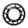 ADAPTABLE 50CC GEARED MOTORCYCLE REAR SPROCKET DERBI 50 SENDA R, SM, X-TREME, X-RACE 2000>2005/PEUGEOT 50 XP6 2002>, XPS/MBK 50 X-LIMIT 2004>/RIEJU 50 RMX, SMX 420 52 DTS STEEL (BORE 105 mm) -SUPERSPROX
