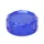 BOUCHON/COUVERCLE BOCAL DE LIQUIDE DE FREIN ARRIERE MOTO POUR YAMAHA 700 MT-07 2014>2016 ALU ANODISE BLEU -AVOC
