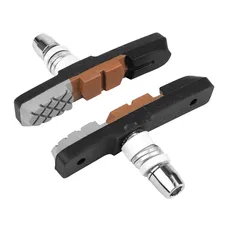 BRAKE SHOE HOLDER MTB V-BRAKE TO SCREW DEPORTE NEWTON 72 mm ORANGE/GREY/BLACK TYPE SHIMANO (2 PAIRS)