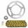 KIT CHAINE ADAPTABLE APRILIA 50 RX 1995>1998 420 12x51 (ALESAGE 105mm) (DEMULTIPLICATION ORIGINE) -AFAM