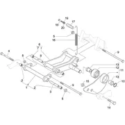 Bras oscillant