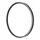 MTB RIM 24" KARGO BLACK 32T. DOUBLE WALL - 507X25C