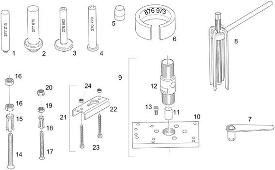 Outils réparation I