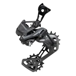 DERAILLEUR ROUTE ARRIERE CAMPAGNOLO 13V. RECORD WRL ELECTRIQUE NOIR DOUBLE (CAPACITE 36DTS MAX) (BATTERIE NON INCLUSE)