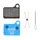 DISC BRAKE PAD SET MTB SHIMANO DEORE M555 (ELVEDES SOFT ORGANIC) (PAIR CARDED)