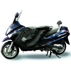 TABLIER COUVRE JAMBE TUCANO POUR PIAGGIO 125 X-EVO, 125 X8, 400 X-EVO, 400 X8 (R045-x) (TERMOSCUD) (SYSTEME ANTI-FLOTTEMENT SGAS)