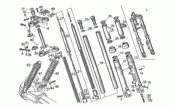 Suspension avant/arriere