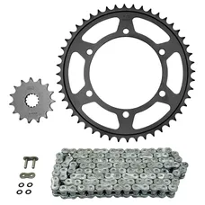 KIT CHAINE ADAPTABLE YAMAHA 600 FZS FAZER 1998>2003 530 15x48 (DIAM COURONNE 130/150/10.5) (DEMULTIPLICATION ORIGINE) -AFAM