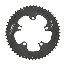 ROAD CHAINRING 5-BOLT DIA. 110 STRONGLIGHT CT2 SRAM 52T OUTER BLACK FOR RED/FORCE/RIVAL 11-SPEED (FOR INNER 39T)
