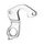 DERAILLEUR HANGER ALUMINIUM MARWI CANNONDALE GH-150 (SOLD INDIVIDUALLY CARDED)