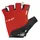 CYCLING GLOVES SHORT GIST KONTROL SUMMER RED M (PAIR CARDED) WITH VELCRO -5512