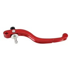 ADAPTABLE 50CC GEARED MOTORCYCLE BRAKE LEVER DERBI/RIEJU/BETA 50CC FOR MASTER CYLINDER RADIAL ALUMINIUM CNC ANODISED RED -REPLAY