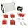 KIT ENTRETIEN MOTO ADAPTABLE YAMAHA 1300 FJR 2013>2020 PLAQUETTE METAL FRITTE (PACK 9 PIECES) -SELECTION P2R PREMIUM