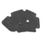 ELEMENT/MOUSSE DE AIR FILTER MAXI SCOOTER OEM PIAGGIO 125 X9 1998 > 2005/GILERA 125 DNA 1998 > 2005-8279360P