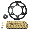 KIT CHAINE ADAPTABLE TRIUMPH 1200 SCRAMBLER XE 2018>2020 525 16x44 (DEMULTIPLICATION ORIGINE) -AFAM