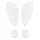 CABOCHON CLIGNOTANT SCOOT ADAPTABLE MBK 50 NITRO 1999>/YAMAHA 50 AEROX 1999> AV+AR TRANSPARENT (x4) -REPLAY