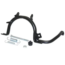 ADAPTABLE STAND MAXI SCOOTER CENTRE PIAGGIO 125 LIBERTY 4-STROKE I-GET 2015>, VESPA 125 PRIMAVERA 2013>2016, VESPA ELETTRICA (70 KM/H) 2018> BLACK -BUZZETTI