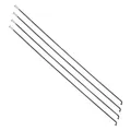 REINFORCED SPOKE STAINLESS STEEL BLACK 2,0 mm WITH HEAD ANGLED IN 2,3 mm L 290 mm SAPIM WITH NUT (SOLD IN PACKS OF 4)