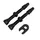 TUBELESS VALVE PRESTA HUTCHINSON 44 mm VALVE CORE REMOVABLE (SOLD AS A PAIR CARDED)
