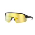 LUNETTES VELO ADULTE POVEC C1 MONTURE NOIR VERRES OR REVO ELCTROCHROMIQUES 2 MODES (VERRE CAT 2-3)