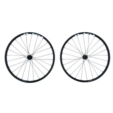 ROUES MTB DISC 29" SHIMANO MT500 BOOST CENTERLOCK FRONT+REAR 10/11-SPEED BLACK TYRE THRU AXLE 12/148 AND 15/110 (SOLD AS A PAIR) (WORKSHOP FITTING)