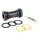 BOTTOM BRACKET CUP THREADED ROAD TRIPEAK 3EN1 CERAMIC ITALIEN BOX OF 70 mm DIAMETER 36 mm FOR AXLE 24 mm, 28.99 mm, 30 mm (COMPATIBLE SRAM DUB, ROTOR 3D, SHIMANO, COLNAGO) (WARRANTY 4 YEARS)