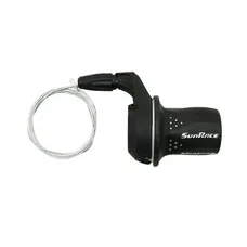 MANETTE VTT SUNRACE GAUCHE TWIST GRIPSHIFT M21 3V. - POIGNEE TOURNANTE