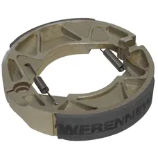 BRAKE SHOE SET MAXI SCOOTER NEWFREN FOR YAMAHA 125 CYGNUS X 2007> REAR/MBK 125 FLAME X 2007> REAR DIAMETER 150X28 MM (GF.1318)