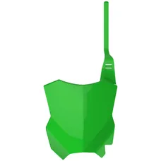 PLAQUE NUMERO/TETE DE FOURCHE MOTO POLISPORT KAWASAKI 250 KX F 2017, 450 KX F 2016> VERT KAWA