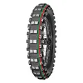 PNEU MOTO 12'' 90/100-12 MITAS CROSS TERRA FORCE MX MH MEDIUM TO HARD REAR 46M TT NHS (BANDE ROUGE VERT)